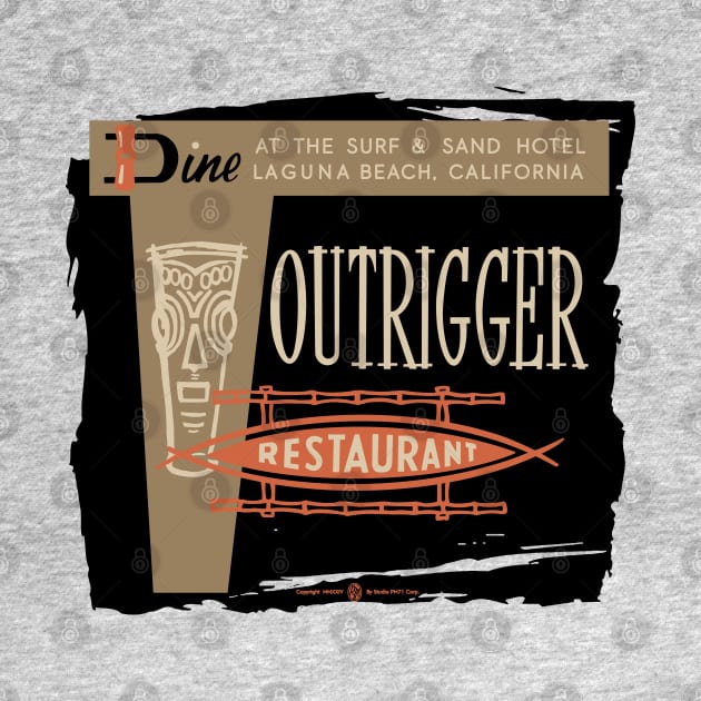 Vintage Outrigger Tiki Restaurant by StudioPM71